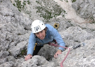  Climbing in the Dolomites 